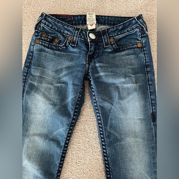 TRUE RELIGION “JOHNNY SUPER T” LOW RISE JEANS! - Picture 3 of 9